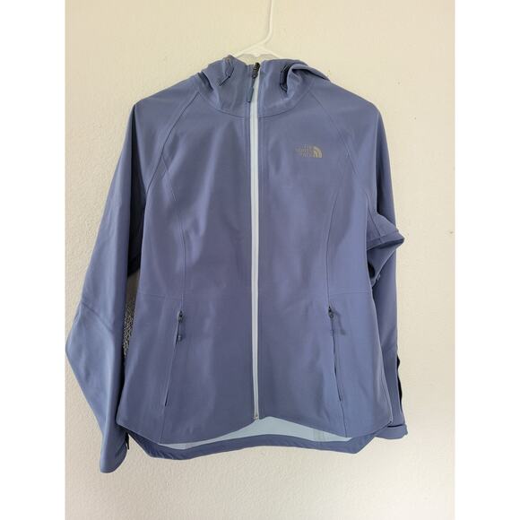 The North Face Blue‎ Women's Apex Flex Gore-Tex 2.0 Hooded Full Zip Jacket M #1 - Picture 1 of 6